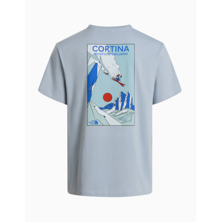 Camiseta The North Face Mountain Skie Frost Grey