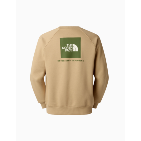 Sudadera The North Face Raglan Box Khaki Stone