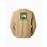 Sudadera The North Face Raglan Box Khaki Stone