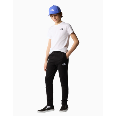 Camiseta The North Face Simple Regular para Niño Blanca