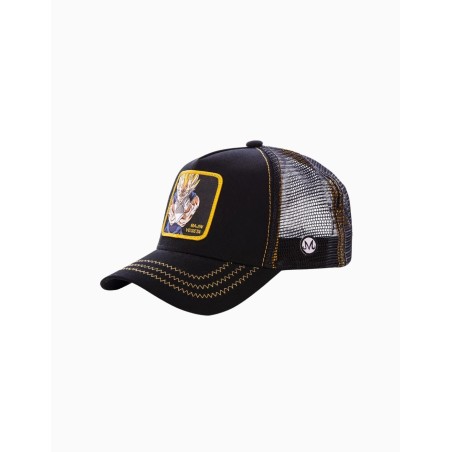 Gorra Capslab trucker negra Majin Vegeta MV2 Dragon Ball