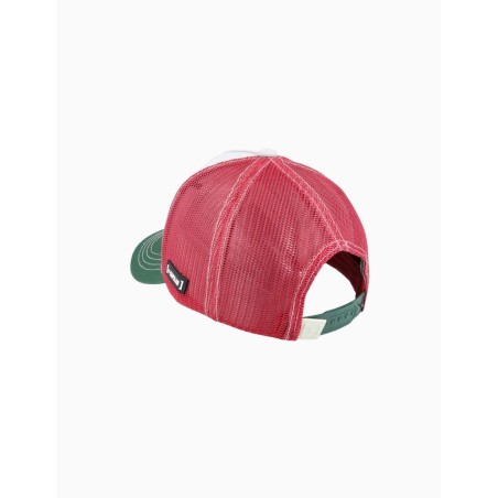 Gorra Capslab Snoopy Joe Cool Beige Green Red Trucker
