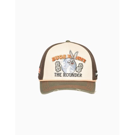 Gorra Capslab semicurva con acabados premium de Looney Tunes y Bugs Bunny