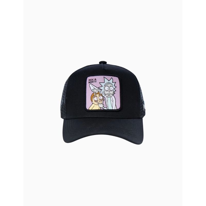 Gorra Capslab trucker negra LOO1 Rick y Morty