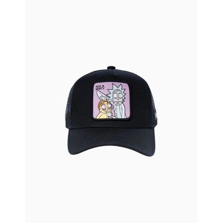 Gorra Capslab trucker negra LOO1 Rick y Morty