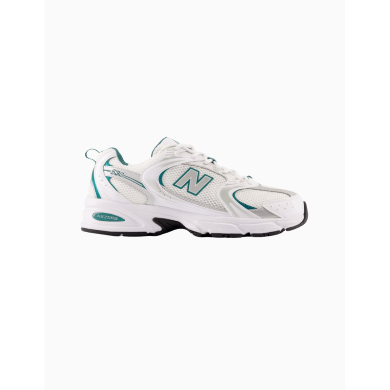 Zapatillas New Balance 530 White Forrest Green