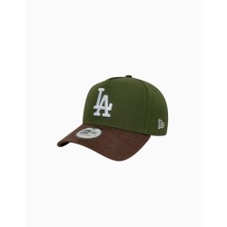 Gorra LA Dodgers MLB Suede Visor 9FORTY E-Frame Verde