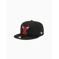 Gorra NBA Hardwood Classic Chicago Bulls 59FIFTY Fitted Negro