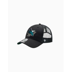 Gorra Brand 47 Brand MVP en color negro con logo NHL San Jose Sharks