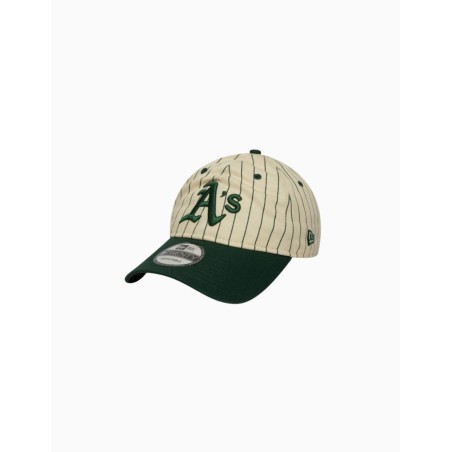 Gorra New Era MLB Pinstripe 9TWENTY Oakland Athletics