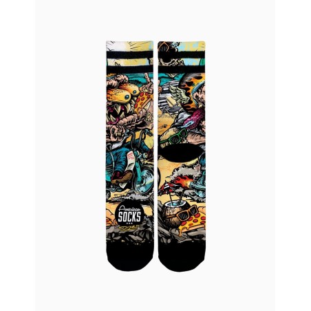 Calcetin American Socks Bike Monster