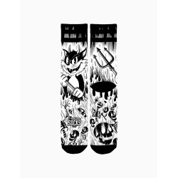 Calcetines American Socks Mid High Evil Cat