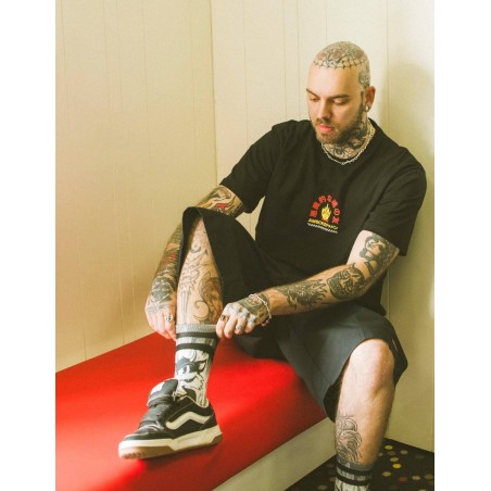 Calcetines American Socks Mid High Evil Cat