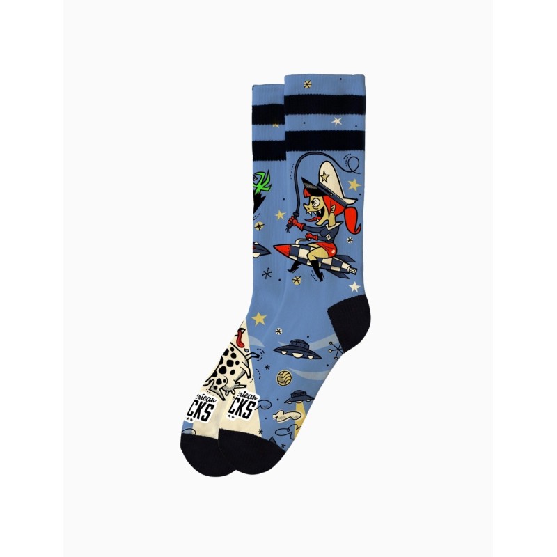 Calcetines American Socks Mid High Alien Snatch