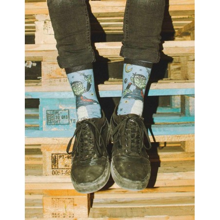 Calcetines American Socks Mid High Alien Snatch