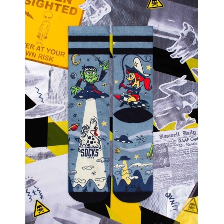 Calcetines American Socks Mid High Alien Snatch