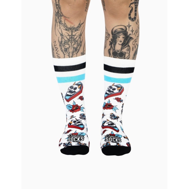 Calcetines American Socks Mid High Grave Bloom