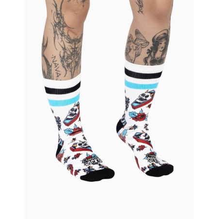 Calcetines American Socks Mid High Grave Bloom