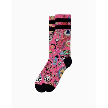 Calcetines American Socks Mid High Cycling Beast