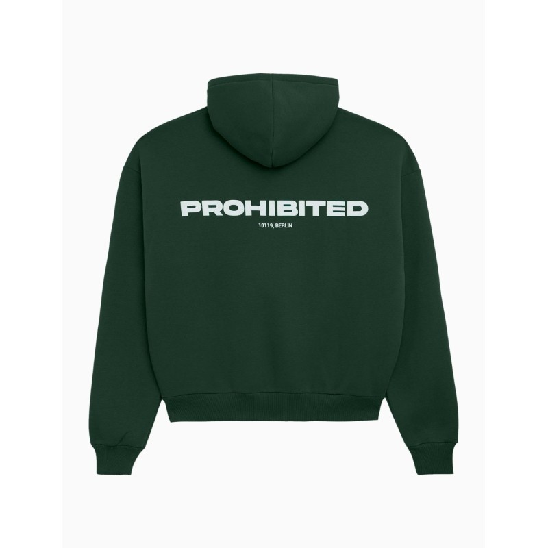 Sudadera Prohibited 10119 British Racing Green