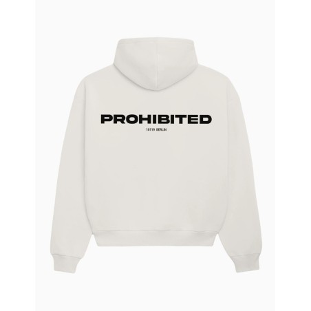 Sudadera Prohibited 10119 Cream