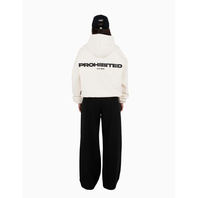 Sudadera Prohibited 10119 Cream