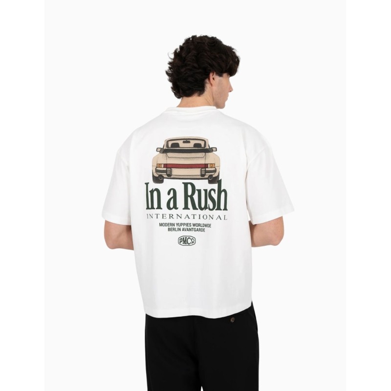 Camiseta Prohibited Oldtimer Race Off White