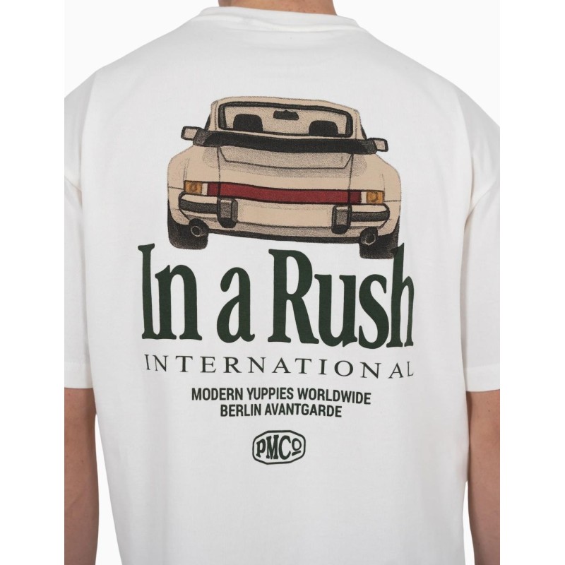 Camiseta Prohibited Oldtimer Race Off White