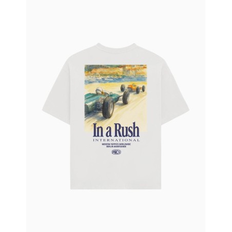 Camiseta Prohibited Grand Prix Off White