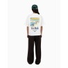 Camiseta Prohibited Grand Prix Off White