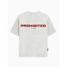 Camiseta Prohibited 10119 Grey Melange