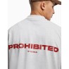 Camiseta Prohibited 10119 Grey Melange