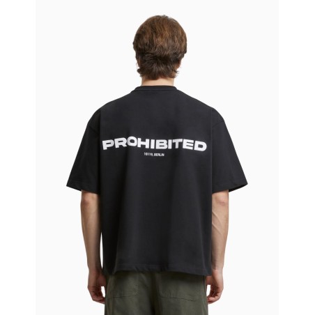 Camiseta Prohibited 10119 Negro
