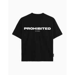 Camiseta Prohibited 10119 Negro