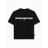 Camiseta Prohibited 10119 Negro