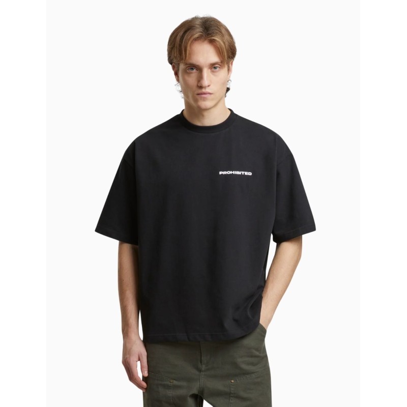 Camiseta Prohibited 10119 Negro