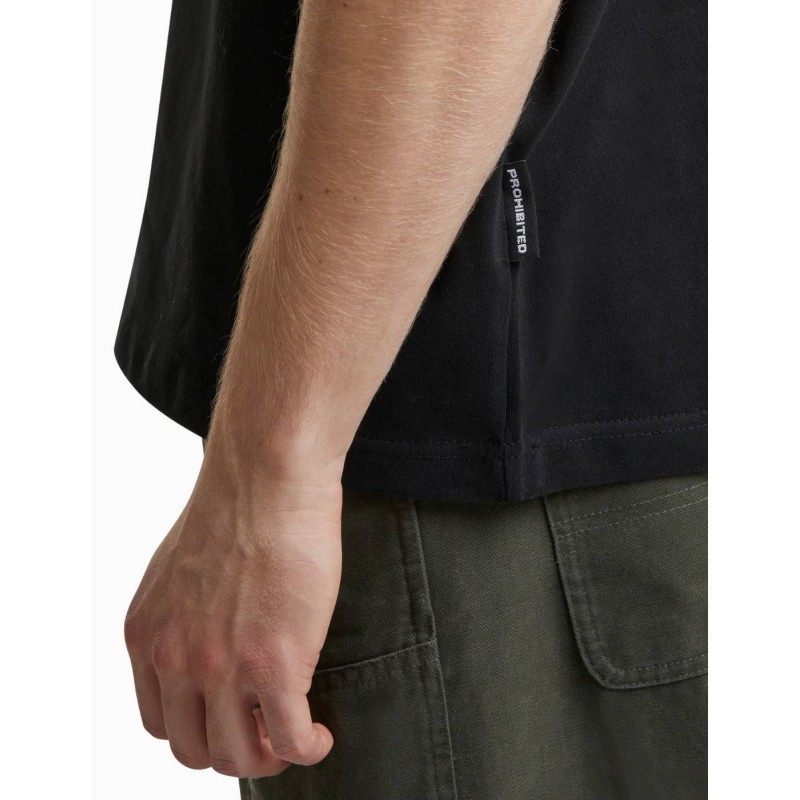 Camiseta Prohibited 10119 Negro