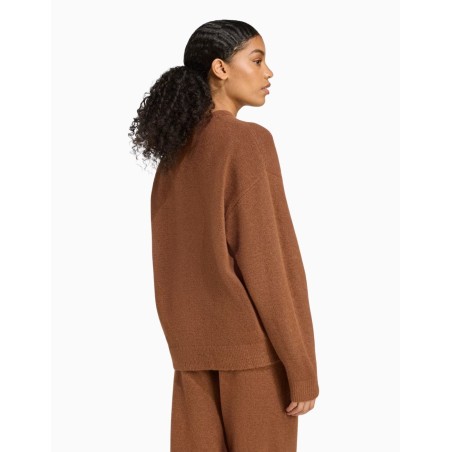 Jersey Adidas Knitted Sweater Marrón