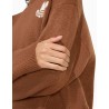 Jersey Adidas Knitted Sweater Marrón