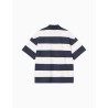 Polo Carhartt Delray Azul y Blanco