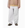 Pantalon Carhartt WIP Brandon W para Mujer Chalk Wash