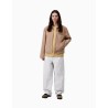 Pantalon Carhartt WIP Brandon W para Mujer Chalk Wash