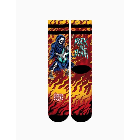 Calcetines American Socks Mid High Rock Till Death