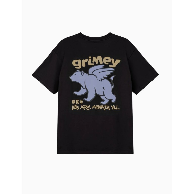 Camiseta Grimey Concreat Jungle We Are Above All Regular Black