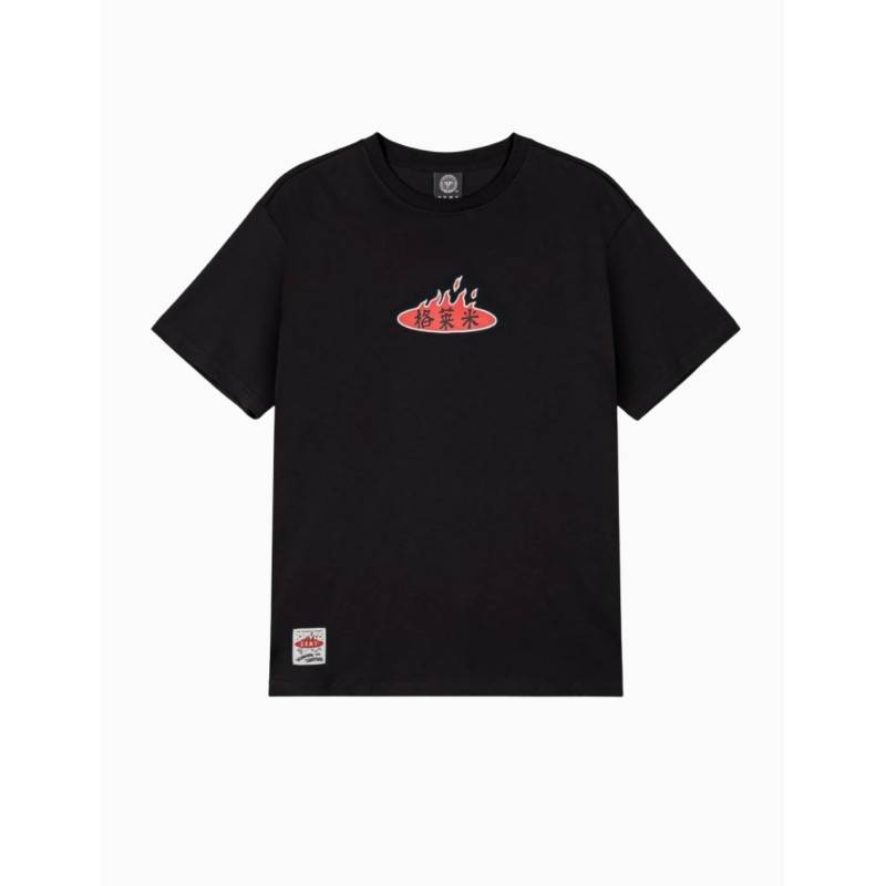 Camiseta Grimey Concreat Jungle Regular Black