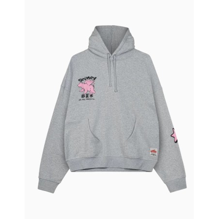 Sudadera Grimey Concreat Jungle We Are Above All Regular Sport Grey