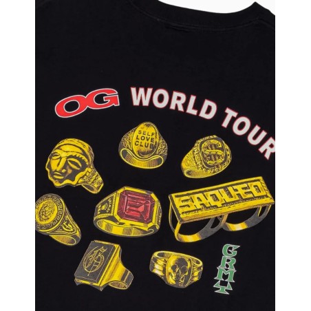 Camiseta Grimey The Og Tour Classic Fit Black