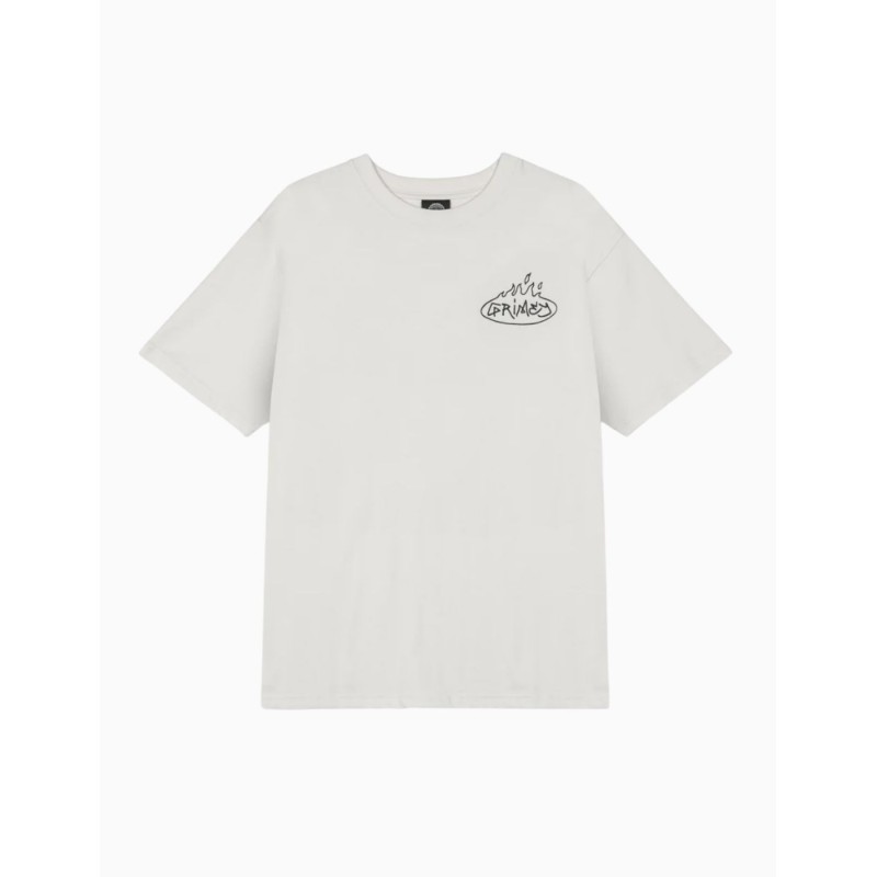 Camiseta Grimey The Character Classic Fit Off White