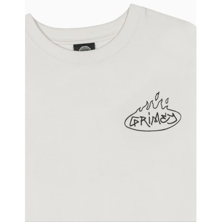 Camiseta Grimey The Character Classic Fit Off White