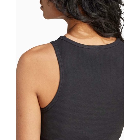 Camiseta de Tirantes Adidas Essentials Ribbed Negra